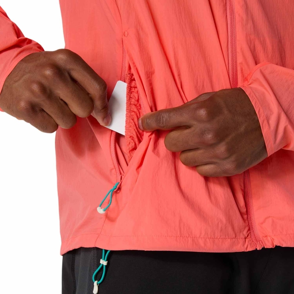Asics Road Jacket - Coral Reef