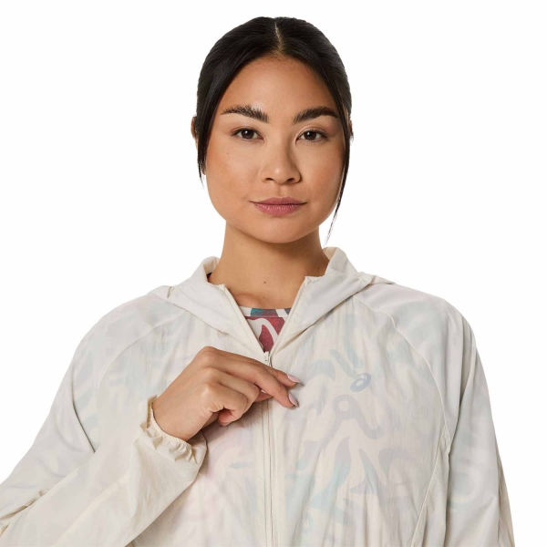 Asics Road Logo Jacket - Birch