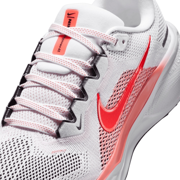 Nike Pegasus 41 - White/Bright Crimson/Magic Ember/Black