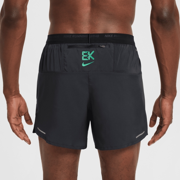 Nike Stride Kipchoge 5in Shorts - Black/Stadium Green