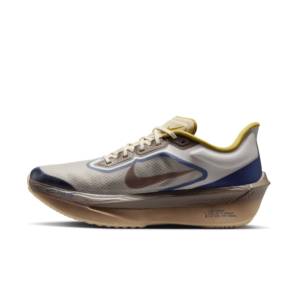 Nike Zoom Fly 6 Premium - Light Bone/Cave Stone/Blue Void/Burgundy Crush