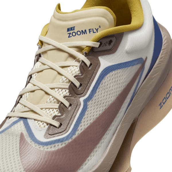 Nike Zoom Fly 6 Premium - Light Bone/Cave Stone/Blue Void/Burgundy Crush