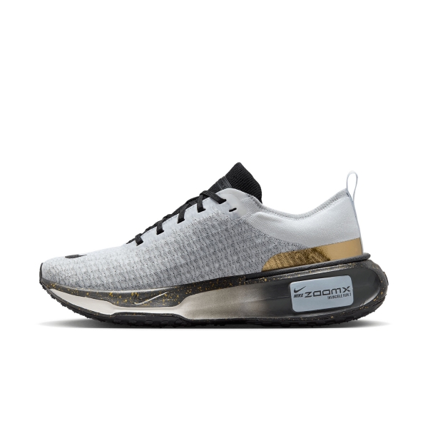 Nike ZoomX Invincible Run Flyknit 3 PRM - White/Black/Dark Smoke Grey/Light Smoke Grey