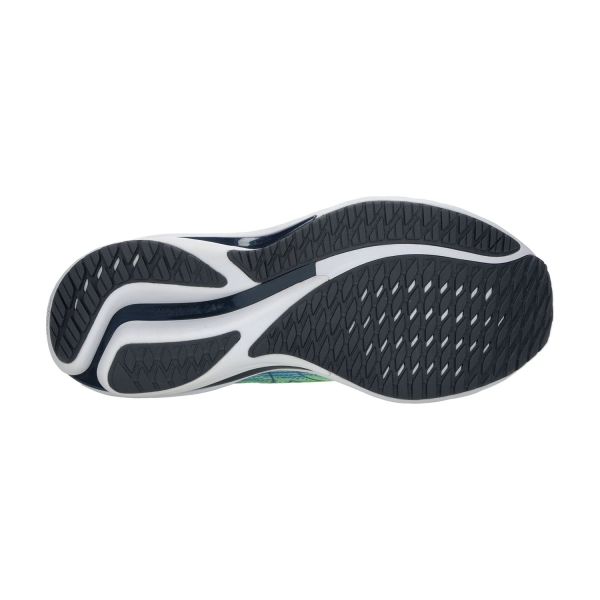 Mizuno Wave Rider 28 - Neo Mint/Frontier Blue/Vintage Indigo