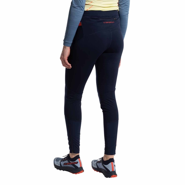 La Sportiva Primal Pantaloni - Deep Sea/Cherry Tomato
