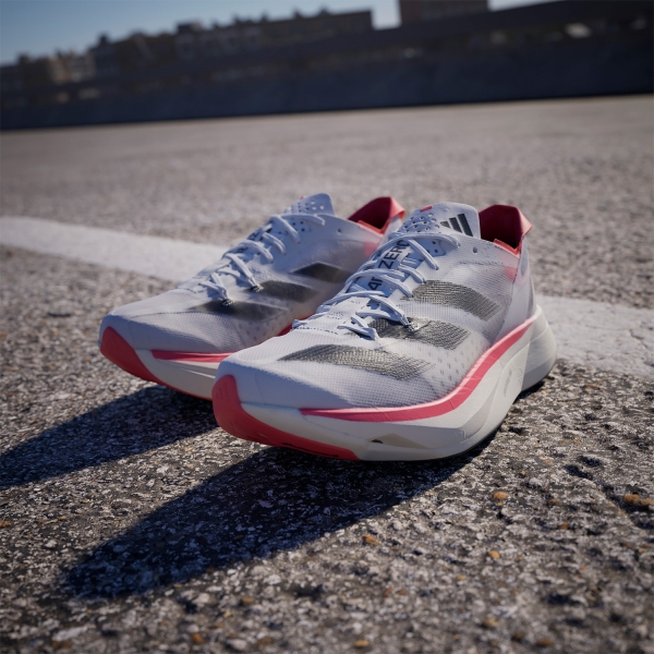 adidas adizero adios Pro 3 - FTWR White/Core Black/Solar Red