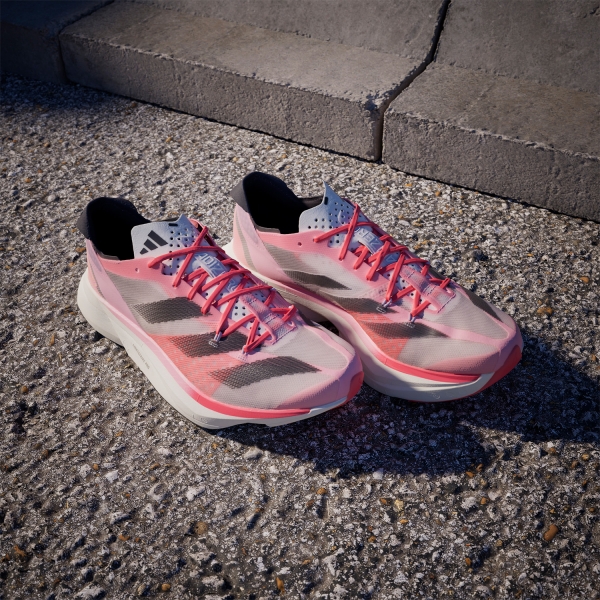 adidas adizero adios Pro 3 - Pink Spark/Aurora Metallic/Sandy Pink
