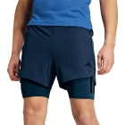 adidas Power 2 in 1 5in Pantaloncini - Shadow Navy/Black
