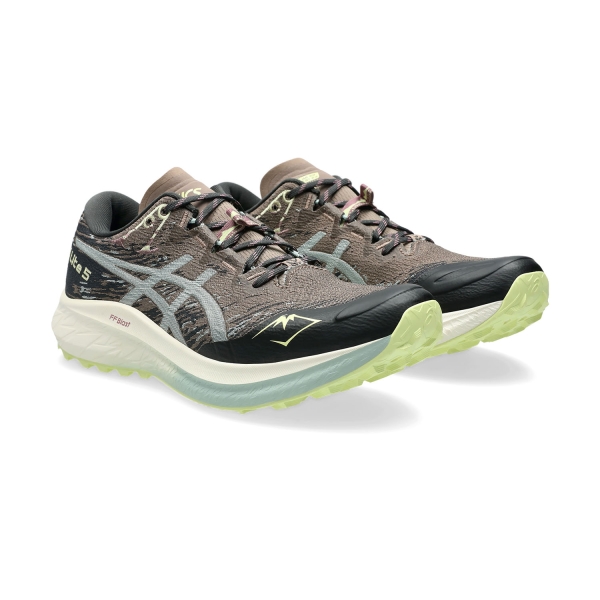 Asics Fuji Lite 5 - Taupe Grey/Cold Moss