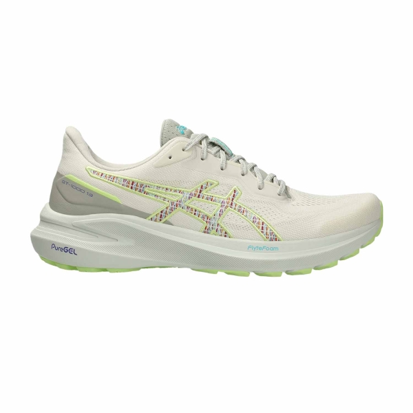 Scarpe Running Stabili Uomo Asics GT 1000 13 TR  Nature Bathing/Lime Green 1011C043300
