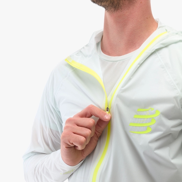 Compressport Hurricane 10k/10k Giacca - Ice Flow