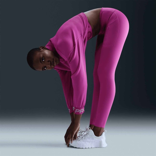 Nike Dri-FIT Go Tights - Hot Fuchsia/Black