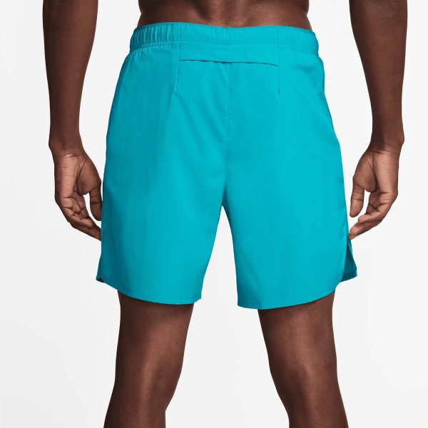 Nike Challenger 2 in 1 7in Shorts - Dusty Cactus/Reflective Silver