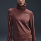 Nike Therma-FIT Element Swift Camisa - Red Sepia/Reflective Silver