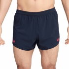 Nike Dri-FIT ADV AeroSwift 4in Shorts - Obsidian/Bright Crimson