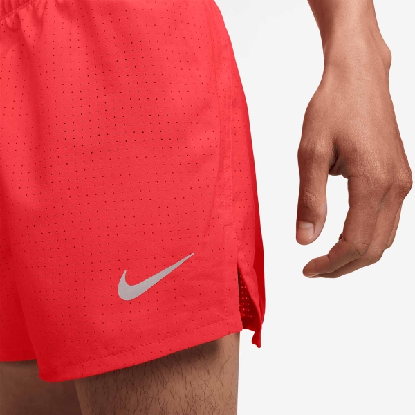 Nike Dri-FIT Fast 3in Shorts - Light Crimson/Black/Reflective Silver