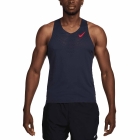 Nike Dri-FIT ADV AeroSwift Top - Obsidian/Bright Crimson