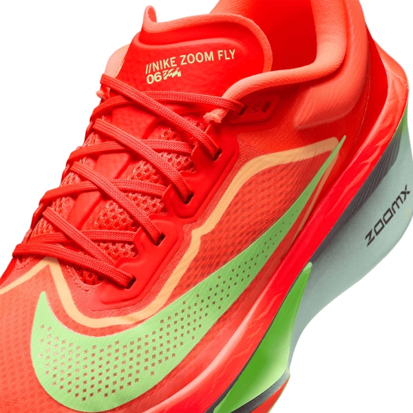 Nike Zoom Fly 6 - Bright Crimson/Cave Purple/Lime Blast