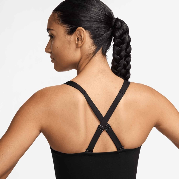 Nike Alate Logo Reggiseno Sportivo - Black/Cool Grey