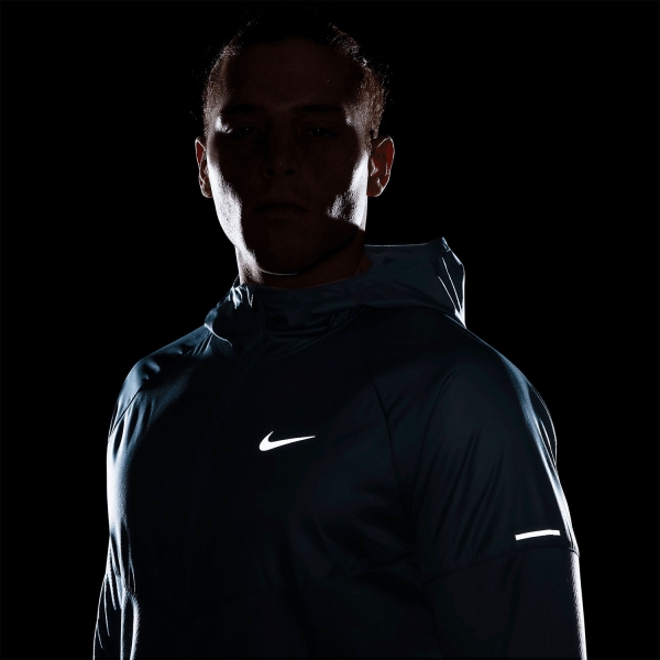 Nike Sphere Miler Chaqueta - Smokey Blue/Reflective Silver