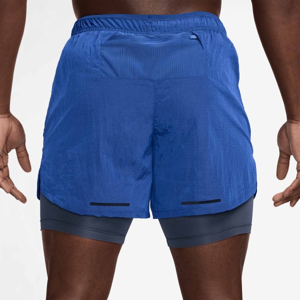 Nike Stride 5in Pantaloncini - Game Royal/Thunder Blue/Reflective Black