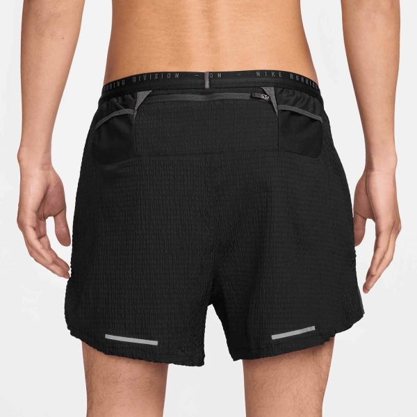 Nike Dri-FIT ADV Run Division 4in Shorts - Black/Anthracite/Reflective Silver