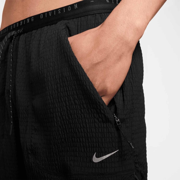 Nike Dri-FIT ADV Run Division 4in Shorts - Black/Anthracite/Reflective Silver