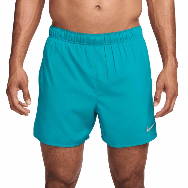Nike Challenger 2 in 1 5in Shorts - Dusty Cactus/Reflective Silver