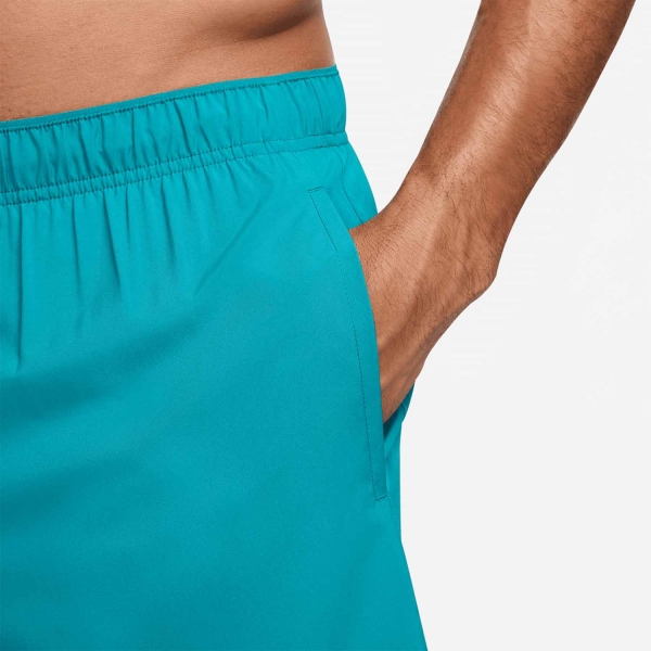 Nike Challenger 2 in 1 5in Shorts - Dusty Cactus/Reflective Silver