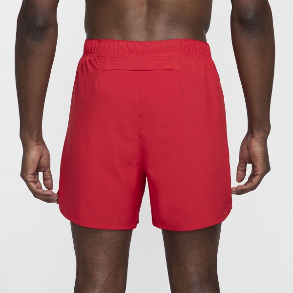 Nike Challenger 2 in 1 5in Shorts - University Red/Reflective Silver