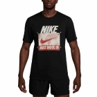 Nike Run Energy Maglietta - Black/Picante Red