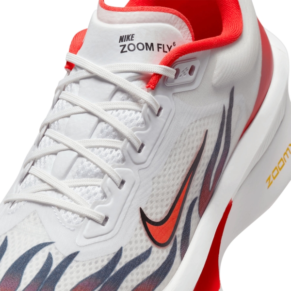 Nike Zoom Fly 6 Premium - White/Habanero Red/Black/University Red