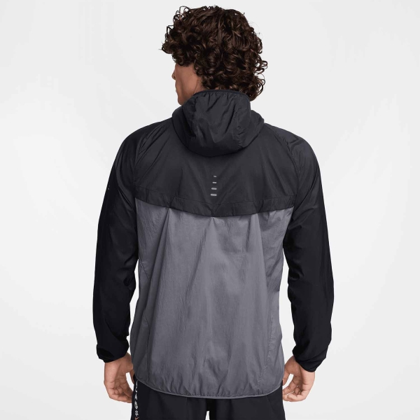 Nike Dri-FIT UV Stride Jacket - Black/Iron Grey/Reflective Silver