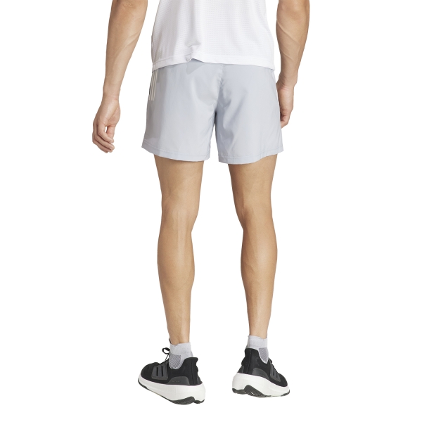 adidas Own The Road Classic 5in Shorts - Halo Silver