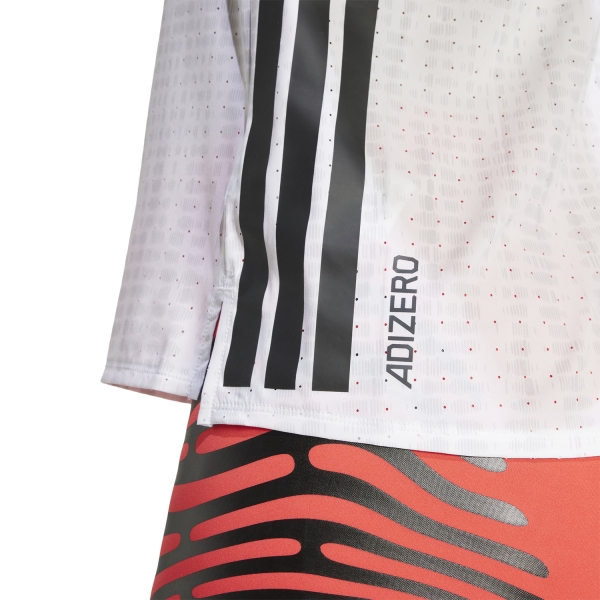 adidas adizero Canotta - White/Light Solid Grey