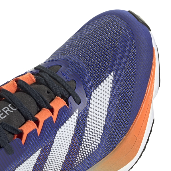 adidas adizero Boston 12 - Lucid Blue/FTWR White/Impact Orange