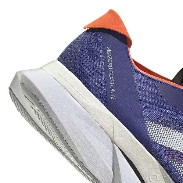adidas adizero Boston 12 - Lucid Blue/FTWR White/Impact Orange