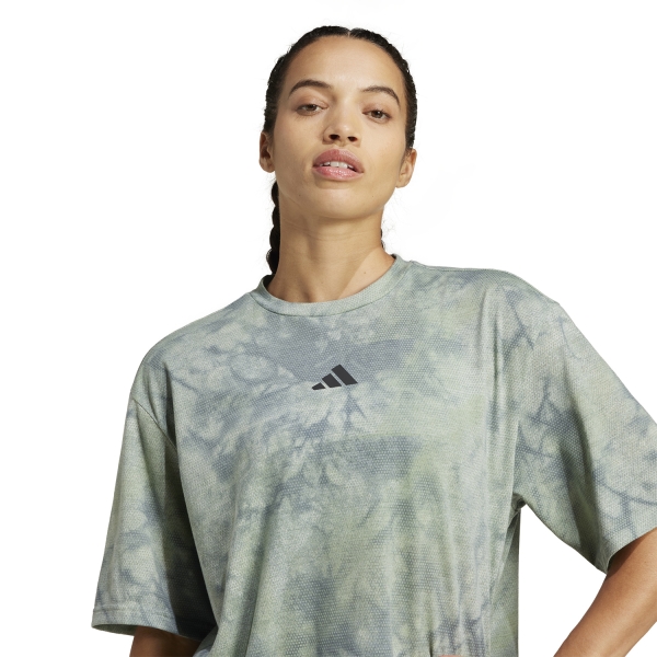 adidas Club Graphic T-Shirt - Wonder Silver