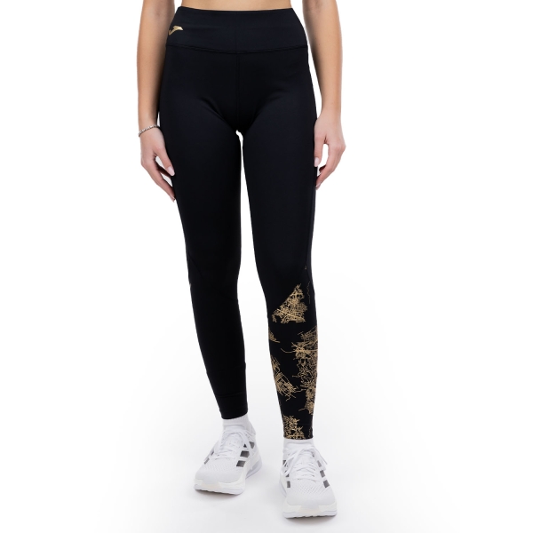 Women's Running Tights Joma RNight Tights  Black 902005.100
