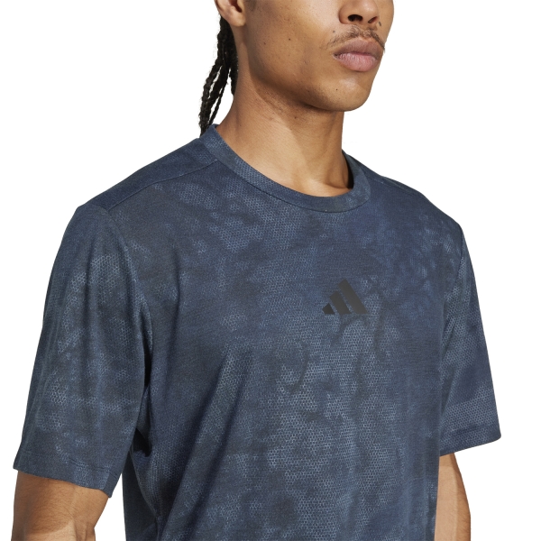 adidas Power Graphic T-Shirt - Aurora Ink/Black