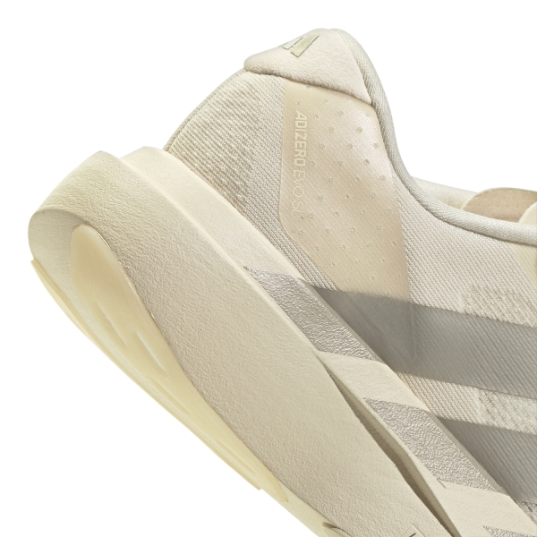 adidas adizero Evo SL - Wonder White/Cyber Met/Warm Vanilla