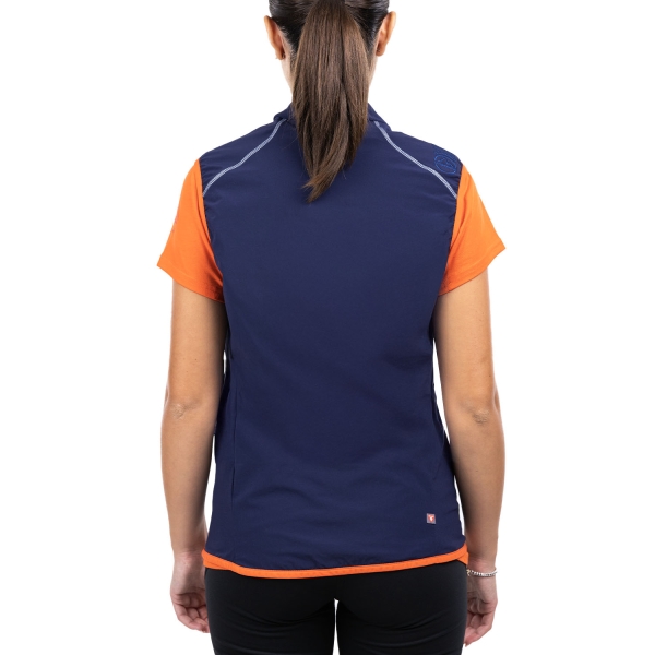 La Sportiva Alya Gilet - Deep Sea/Cherry Tomato