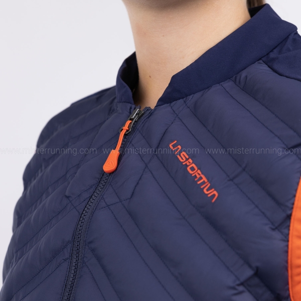 La Sportiva Alya Gilet - Deep Sea/Cherry Tomato