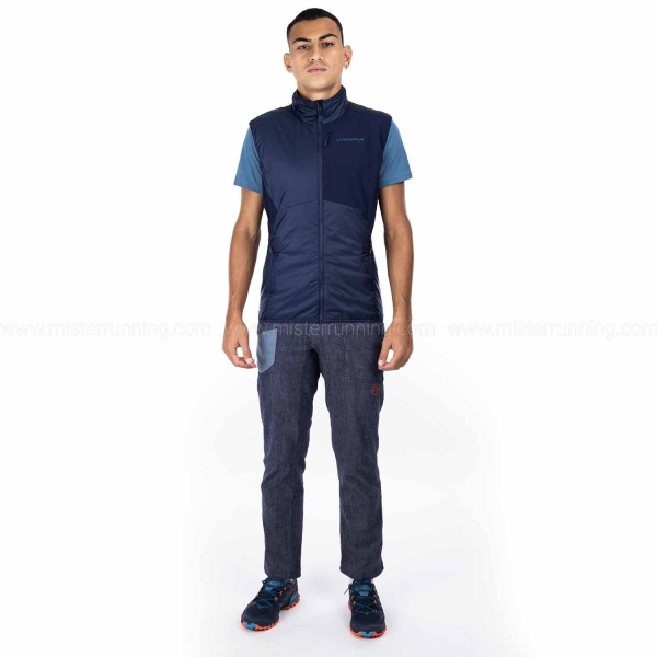 La Sportiva Ascent Primaloft Gilet - Deep Sea/Hurricane