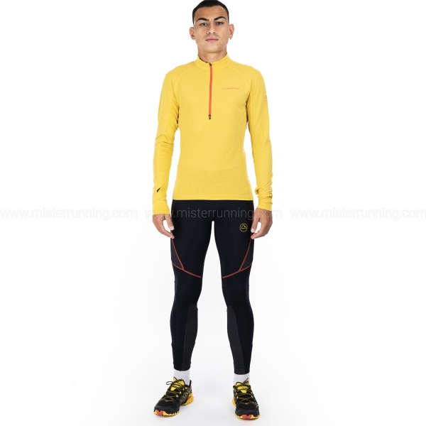 La Sportiva Triumph Tights - Black/Yellow