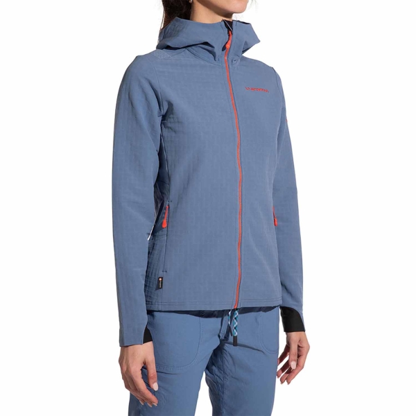 Women's Outdoor Jacket and Shirt La Sportiva Descender Jacket  Moonlight M37644644