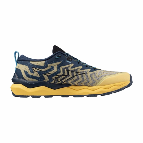Mizuno Wave Daichi 8 - Flax/Black/Blue Wing Teal