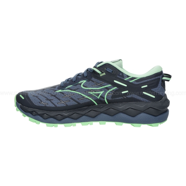 Mizuno Wave Mujin 10 - Vintage Indigo/Neo Mint/India Ink