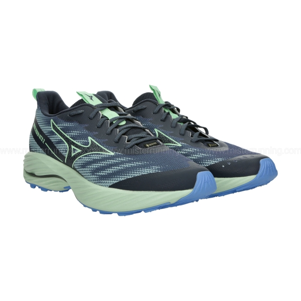 Mizuno Wave Rider GTX 2 - Vintage Indigo/Neo Mint/Frontier Blue