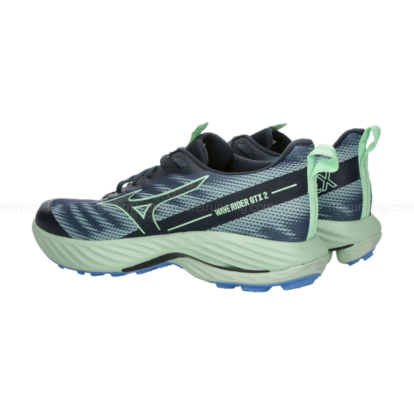 Mizuno Wave Rider GTX 2 - Vintage Indigo/Neo Mint/Frontier Blue